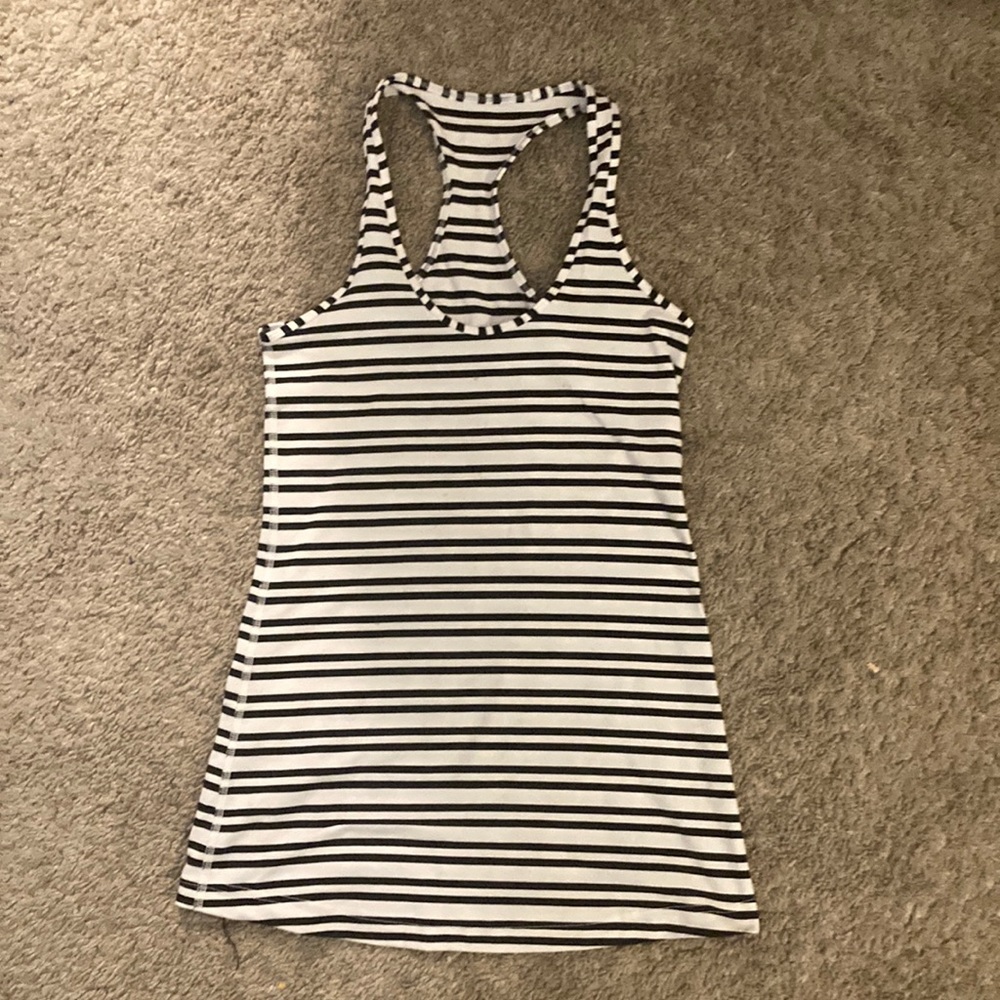 Stripped Lululemon Tank Top